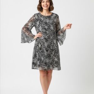 Jessica Howard Floral Chiffon Dress NWT 16W